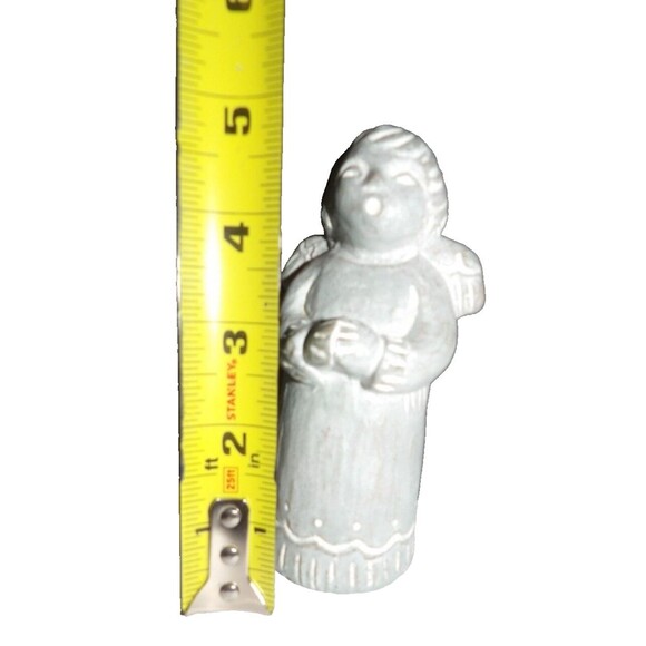 Isabel Bloom 1994 Sculpture Girl ANGEL Peace Singing Praying Signed 5" tall Vtg - Picture 7 of 9